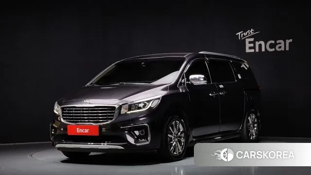 Kia The New Carnival 2019 Черный из Кореи