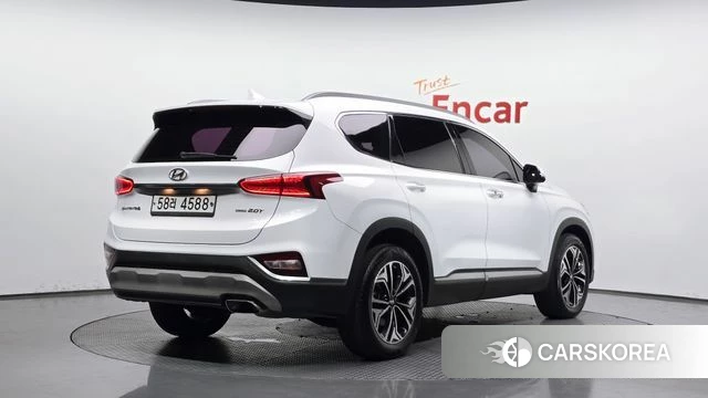Hyundai Santa Fe TM 2019 Белый из Кореи