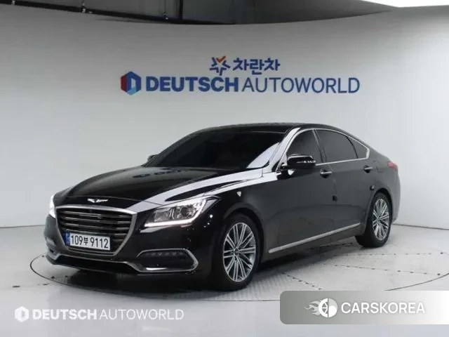 Genesis G80 2018 Черный из Кореи
