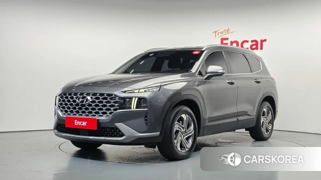 Hyundai The New Santa Fe 2021 Серый из Кореи