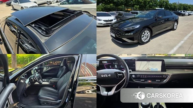 Kia K8 2022 Черный из Кореи