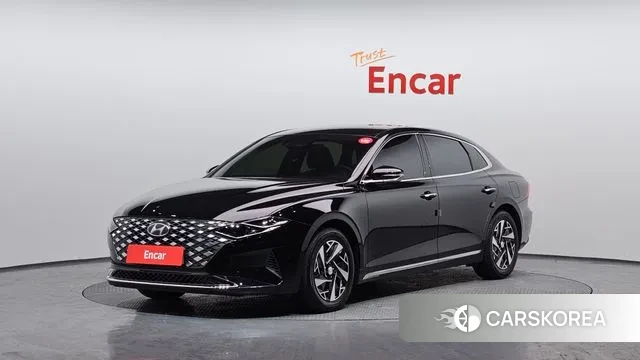 Hyundai The New Grandeur IG Hybrid 2021 Черный из Кореи