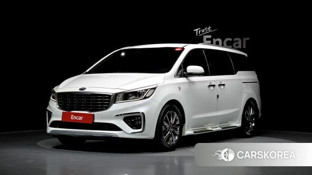 Kia The New Carnival 2019 Белый из Кореи