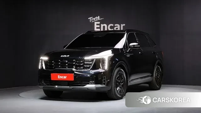 Kia The New Sorento 4th Generation 2023 Черный из Кореи