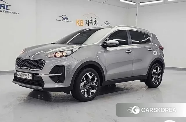Kia Sportage The Bold 2019 Серебристо-серый из Кореи