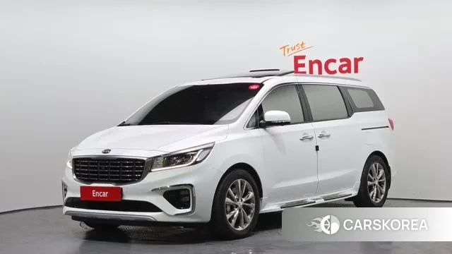 Kia The New Carnival 2018 Белый из Кореи