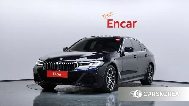 BMW 5 Series (G30) 2023 Черный из Кореи