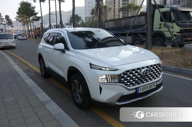 Hyundai The New Santa Fe 2021 Белый из Кореи