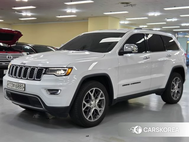 Jeep Grand Cherokee 2021 Белый из Кореи