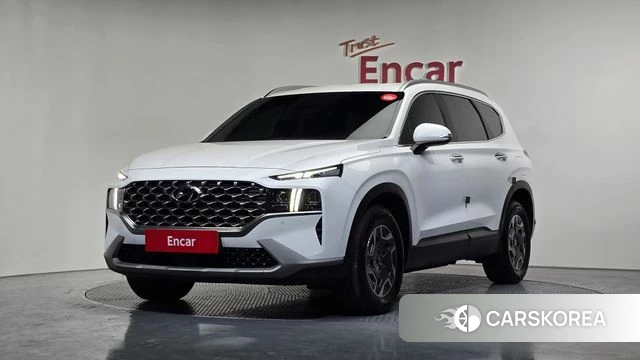 Hyundai The New Santa Fe 2022 Белый из Кореи