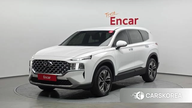 Hyundai The New Santa Fe 2021 Белый из Кореи