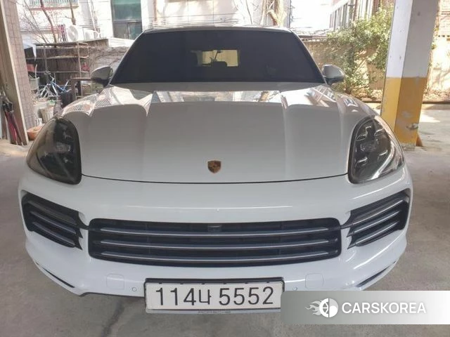 Porsche Cayenne (PO536) 2020 Белый из Кореи