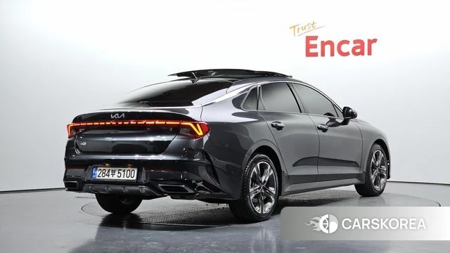 Kia K5 3rd generation 2022 Серый из Кореи