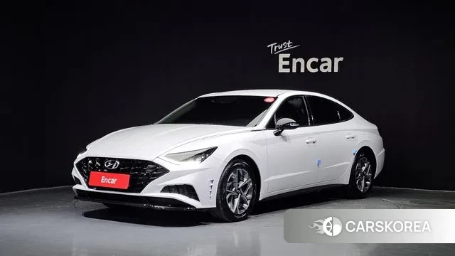 Hyundai Sonata (DN8) 2021 Белый из Кореи