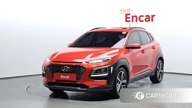 Hyundai Kona 2018 Красный из Кореи