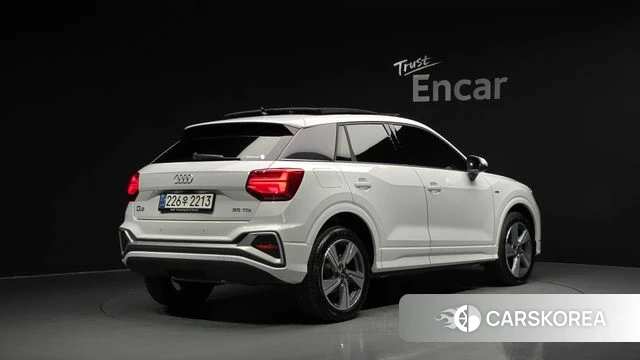 Audi Q2 2023 Белый из Кореи