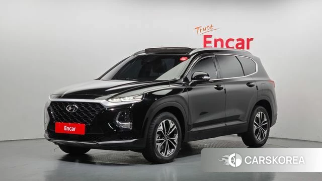 Hyundai Santa Fe TM 2018 Черный из Кореи