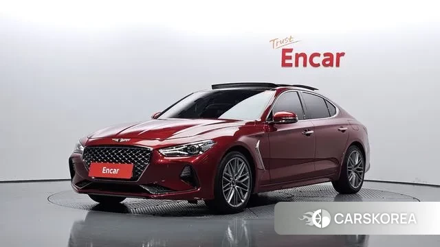 Genesis G70 2019 Красный из Кореи