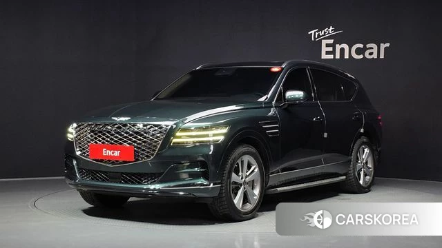 Genesis GV80 2022 Темно-зеленый из Кореи