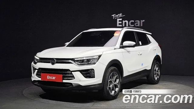 Ssangyong Beautiful Korando 2023 Белый из Кореи