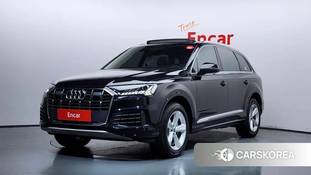 Audi Q7 (4M) 2021 Черный из Кореи