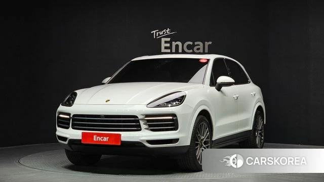 Porsche Cayenne (PO536) 2020 Белый из Кореи