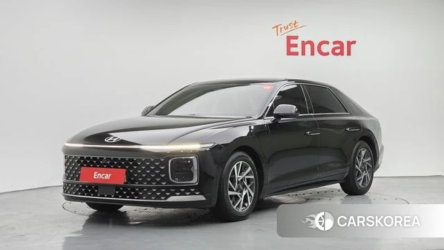 Hyundai Grandeur (GN7) 2023 Черный из Кореи