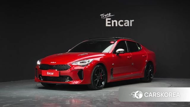 Kia Stinger Meister 2022 Красный из Кореи
