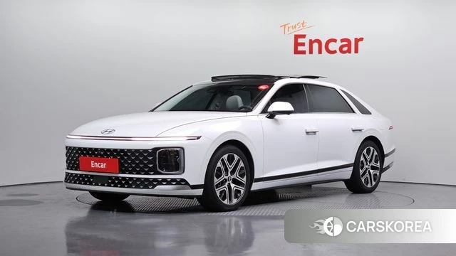 Hyundai Grandeur (GN7) 2023 Белый из Кореи