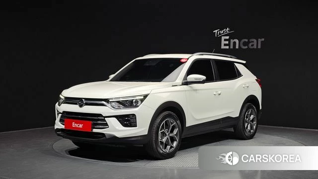Ssangyong Beautiful Korando 2020 Белый из Кореи