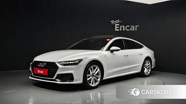Audi A7 (4K) 2022 Белый из Кореи