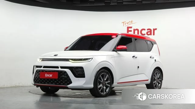 Kia Soul Booster 2019 Белый двухцветный из Кореи