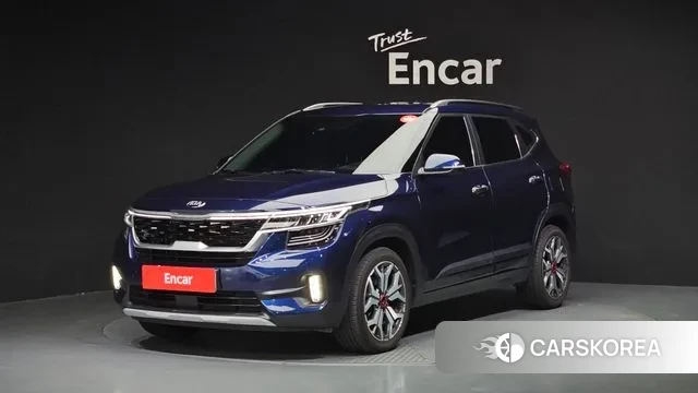 Kia Seltos 2020 Синий из Кореи