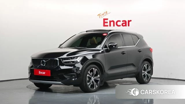 Volvo XC40 2020 Черный из Кореи