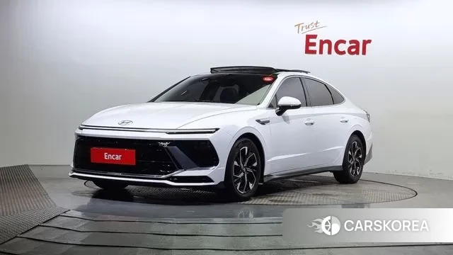 Hyundai Sonata D Edge (DN8) 2023 Белый из Кореи