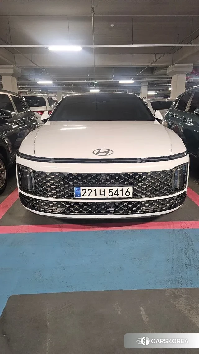 Hyundai Grandeur Hybrid (GN7) 2025 Белый из Кореи