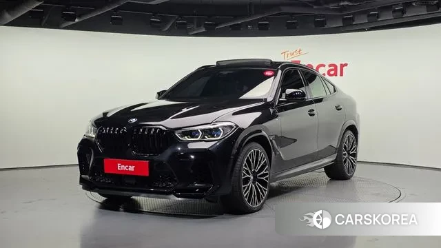 BMW X6 (G06) 2020 Черный из Кореи