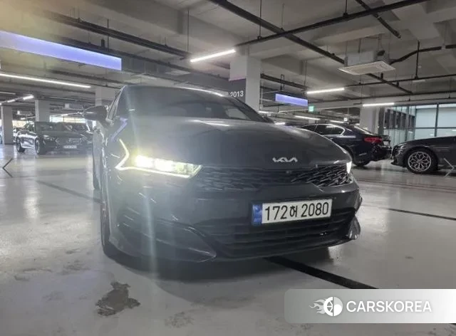 Kia K5 3rd generation 2022 Серый из Кореи