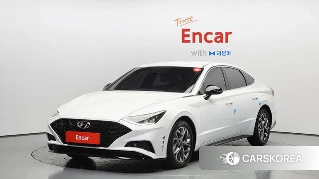 Hyundai Sonata (DN8) 2021 Белый из Кореи