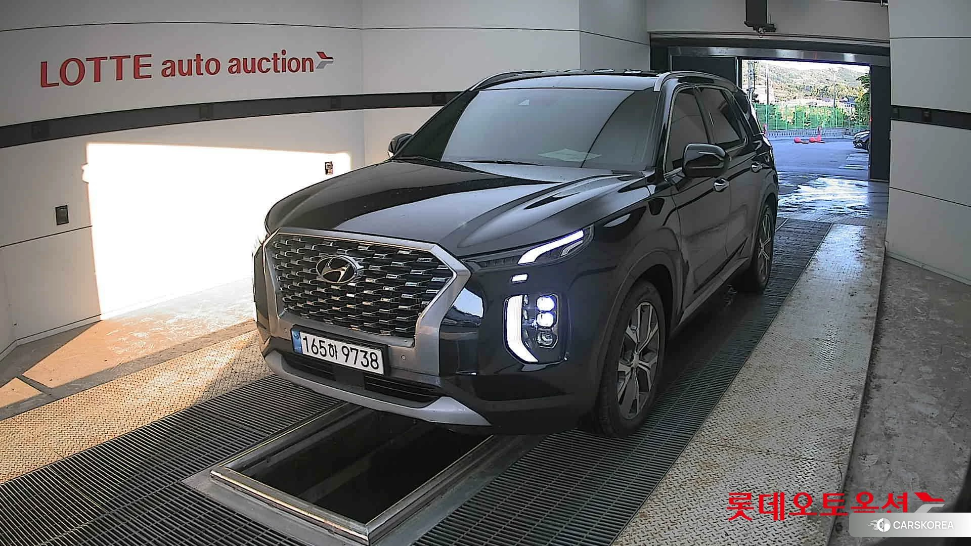 Hyundai Palisade 2022 Abyss Black Pearl из Кореи