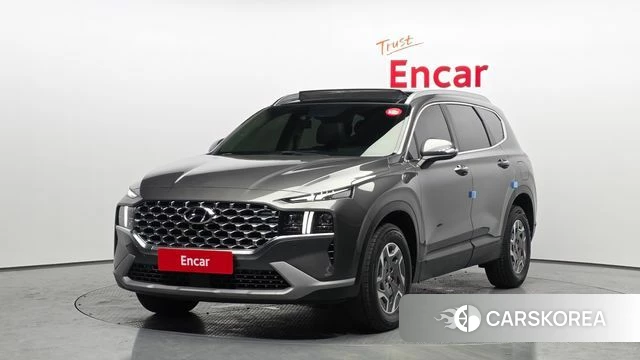 Hyundai The New Santa Fe 2021 Серый из Кореи