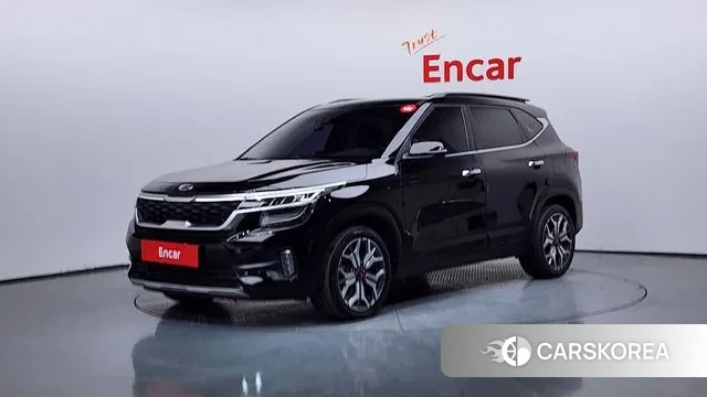 Kia Seltos 2019 Черный из Кореи