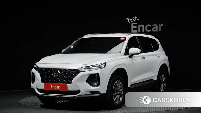 Hyundai Santa Fe TM 2020 Белый из Кореи
