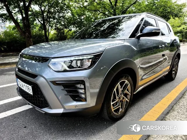 Ssangyong The New Tivoli 2023 Серый из Кореи