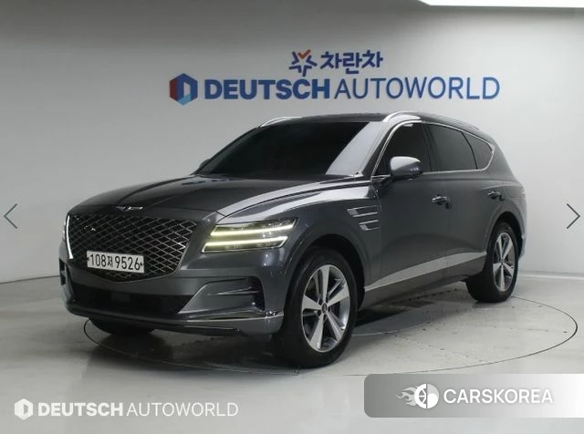 Genesis GV80 2020 Серебристо-серый из Кореи