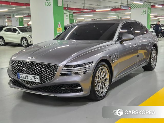 Genesis G80 (RG3) 2023 Серебристо-серый из Кореи
