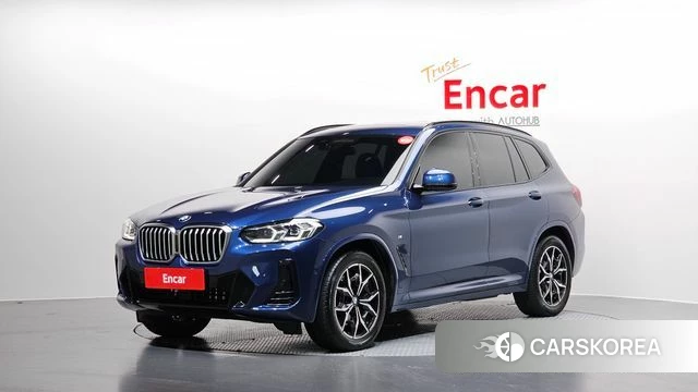 BMW X3 (G01) 2022 Синий из Кореи