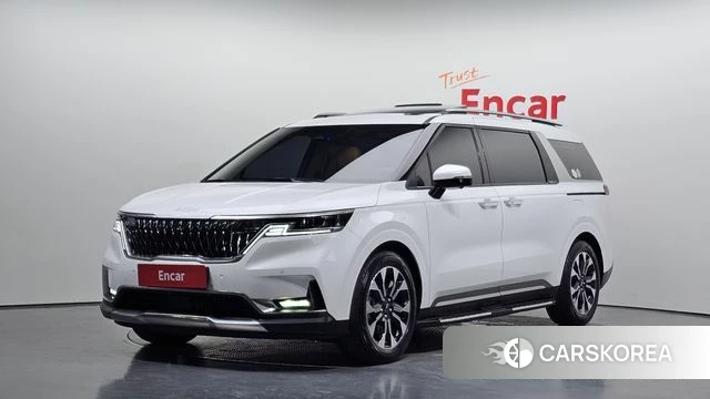 Kia Carnival 4th generation 2023 Белый из Кореи