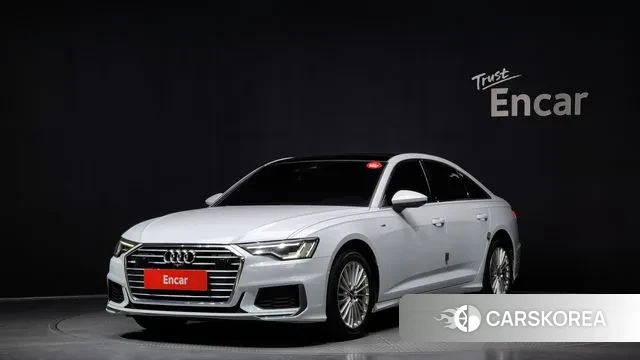 Audi A6 (C8) 2020 Белый из Кореи