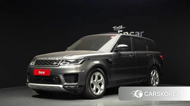 Land Rover Range Rover Sport 2nd Generation 2019 Серебристо-серый из Кореи